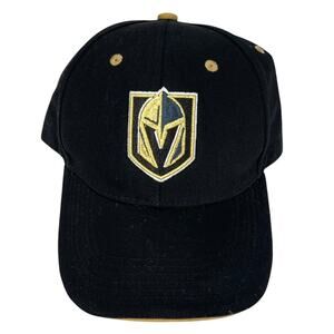 NHL LAS VEGAS GOLDEN KNIGHTS Hat Cap MELONWEAR Station Casinos Black ONE SIZE